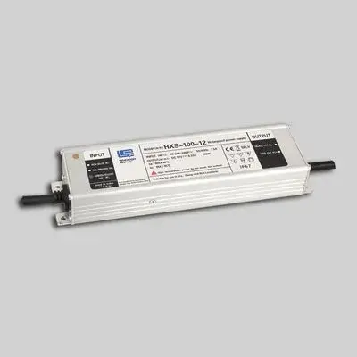 Aluminiumgehäuse IP67 100 W LED Regenfestes Netzteil 8,3 A 12 V LED-Treiber für LED-Schilder und LED-Streifen