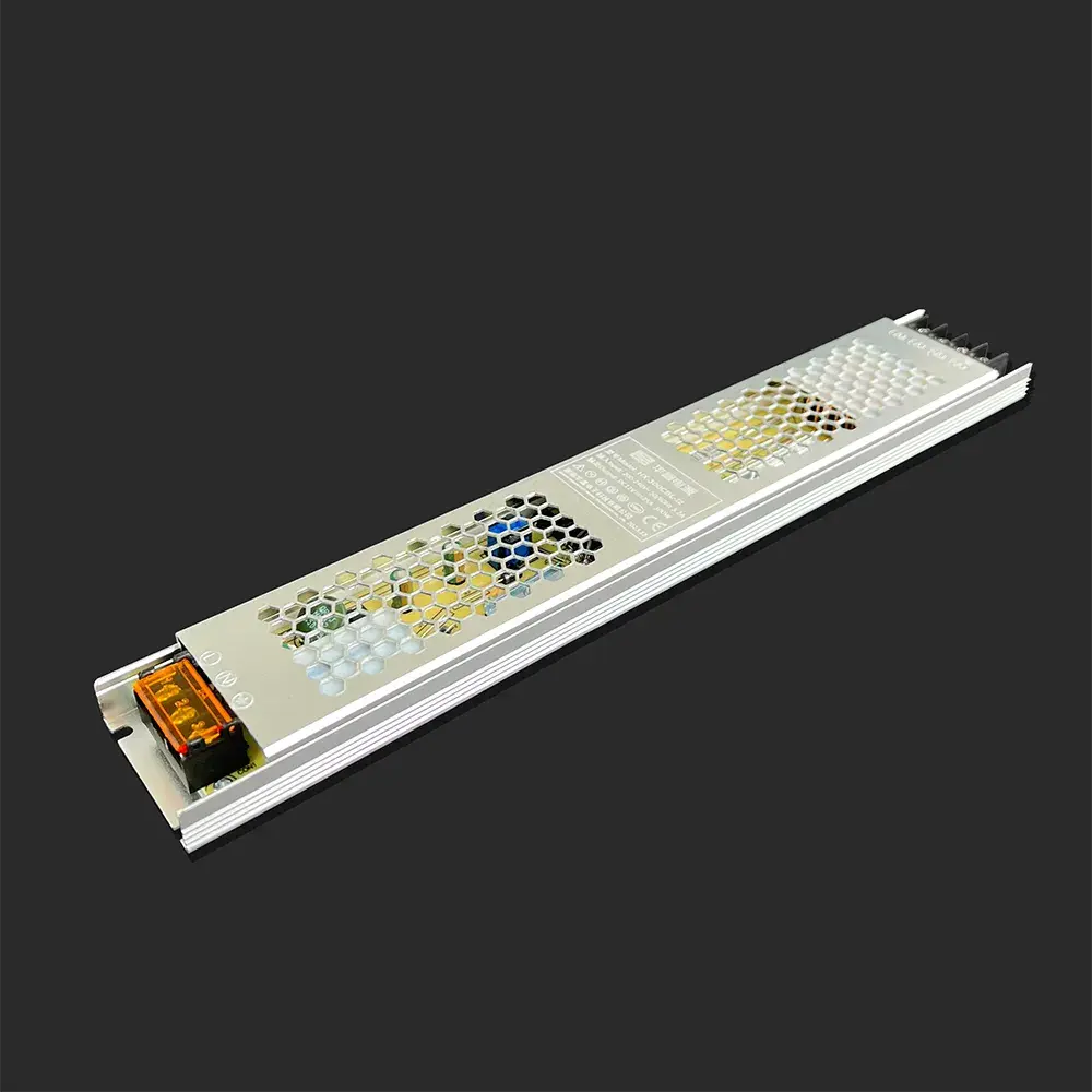 24V 12.5A 300W schlanke Stromversorgung LED-Leuchtkasten-Stromversorgung glänzendes Gehäuse